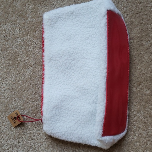 WOMENS VICTORIA SECRET PINK MAKEUP BAG PURSE 11 X 6.5 NWT - Picture 2 of 3